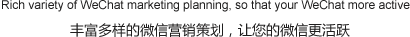 微信營(yíng)銷(xiāo)策劃